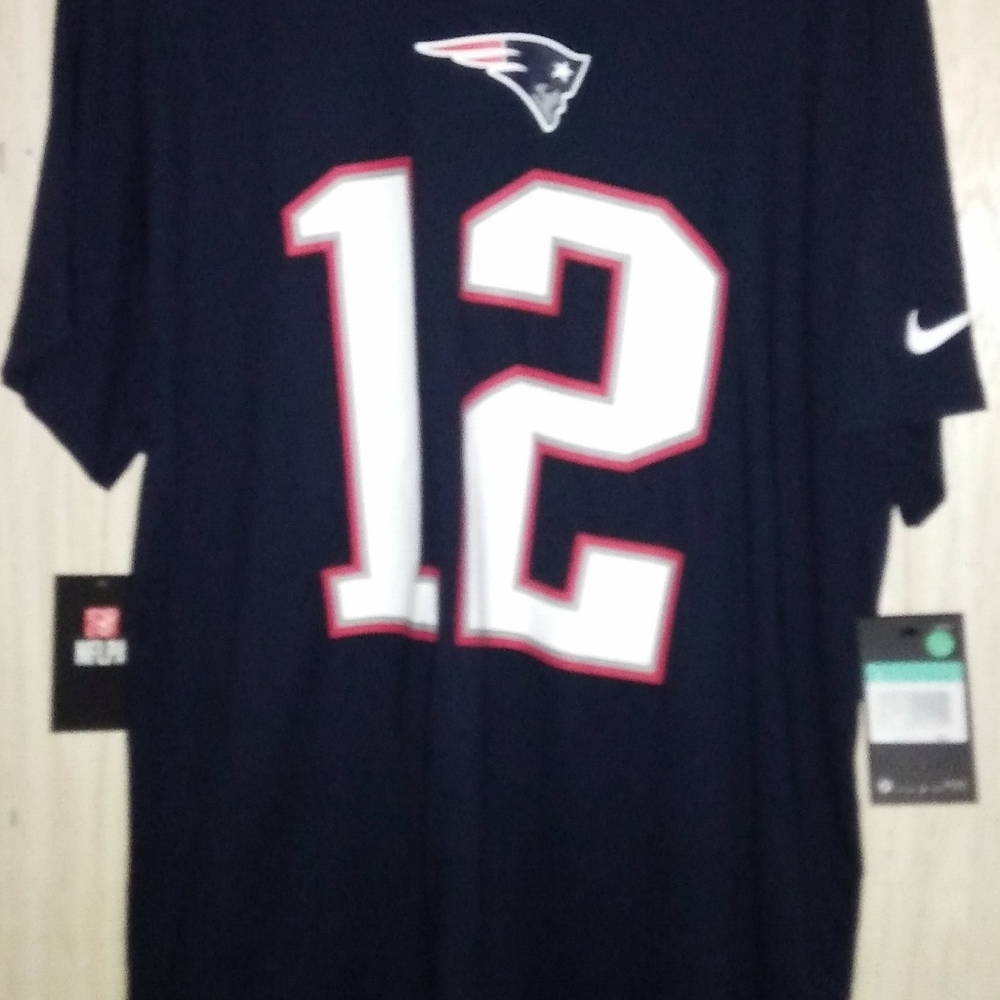 Nike Tee New England Patriots Brady # 12